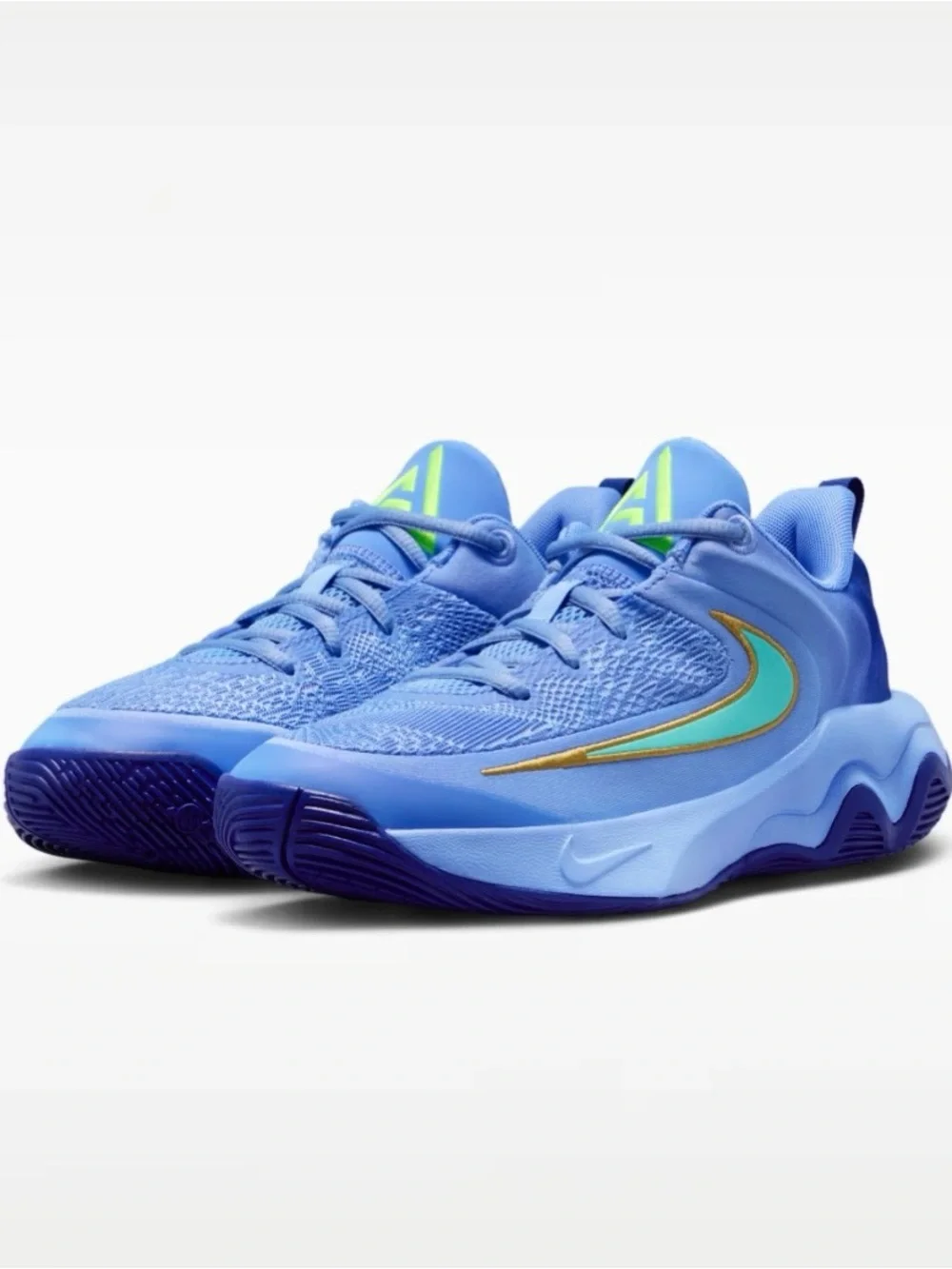 Nike Kids' Giannis Immortality 4 PS Sneakers - Royal Blue with Navy & Gold